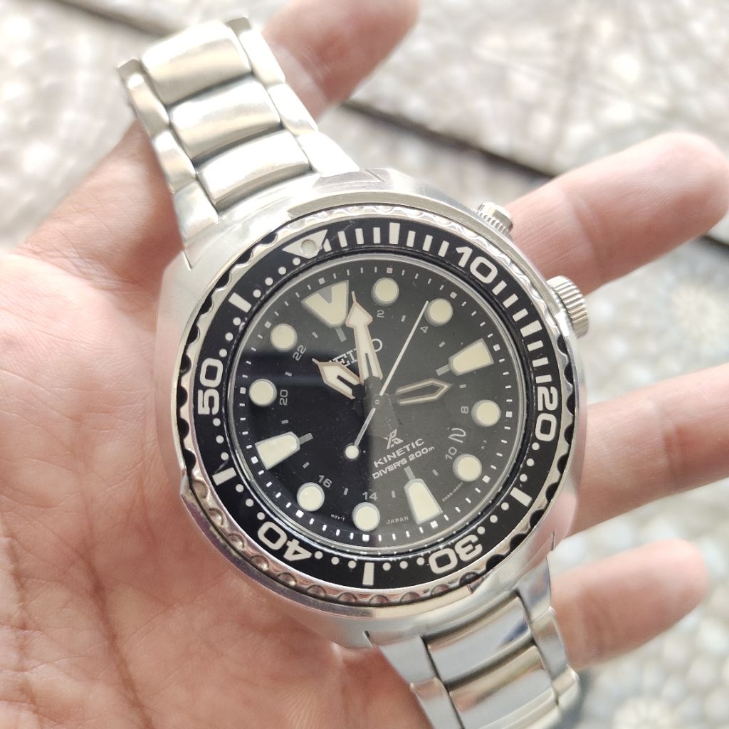 Seiko 5 sport kinetic seken mulus