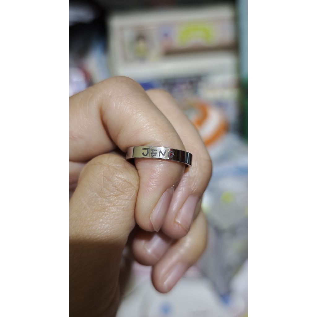 baca deskripsi NCT DREAM RING TITANIUM S925 (preloved)