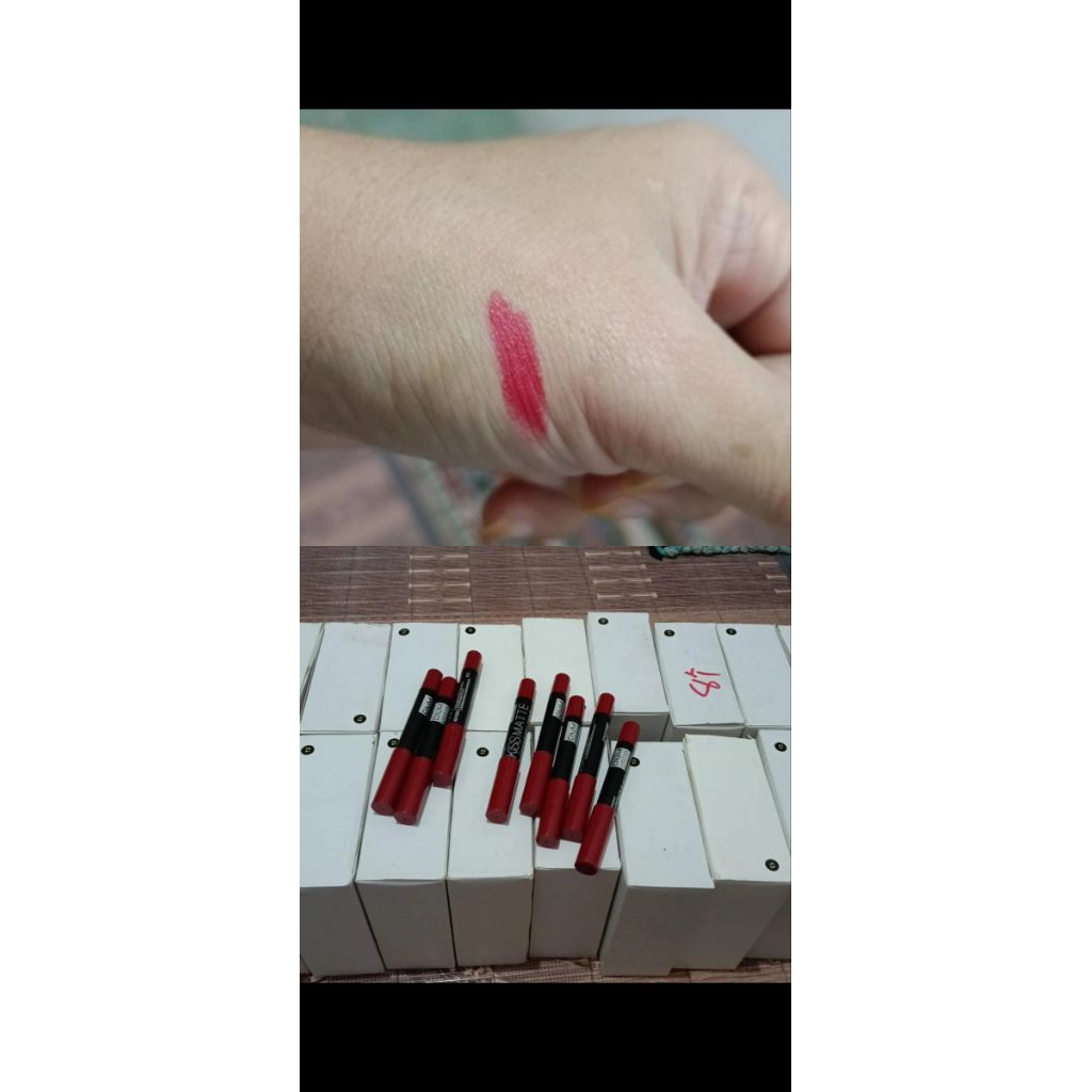 lipstik matte DNM red