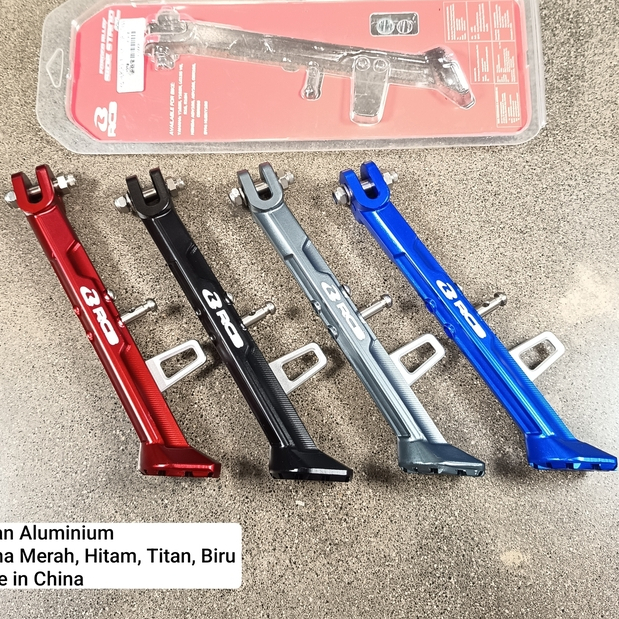 JAGANG STANDAR SAMPING RCB UNIVERSAL UKURAN 220MM WARNA MERAH HITAM TITAN BIRU