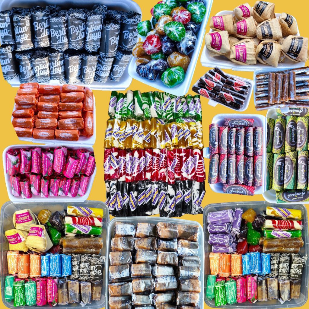 Dodol Garut Premium Asli 1 karton (10kg) termurah kualitas super makanan asli khas garut Dodol Garut