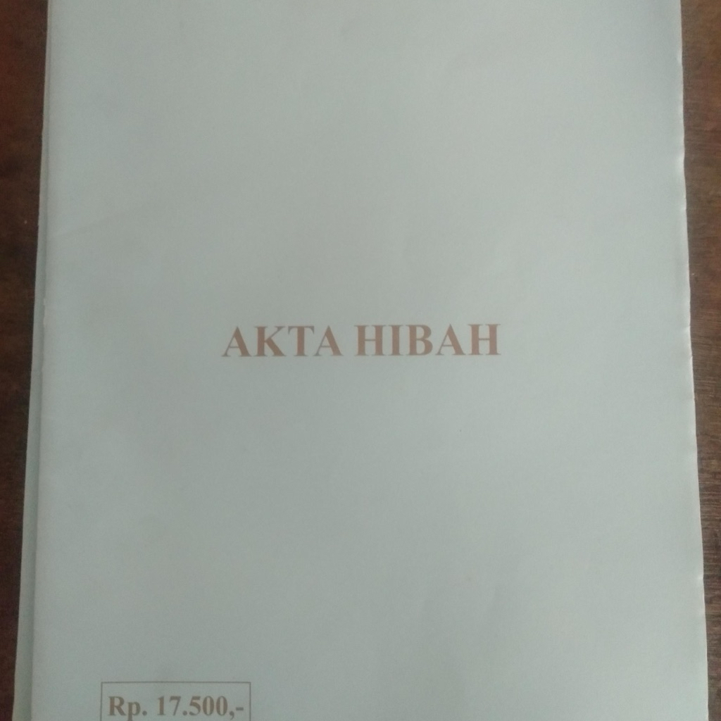 CAVER PPAT/HIBAH 17500 untuk tahun 2004 sampai 2009 termurah & terlengkap Akta Hibah