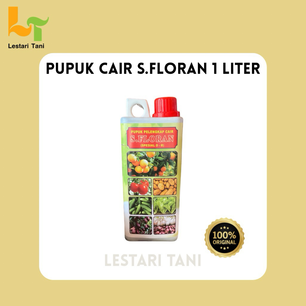 Pupuk cair S.FLORAN 1 Liter - pertumbuhan pembungaan pembuahan