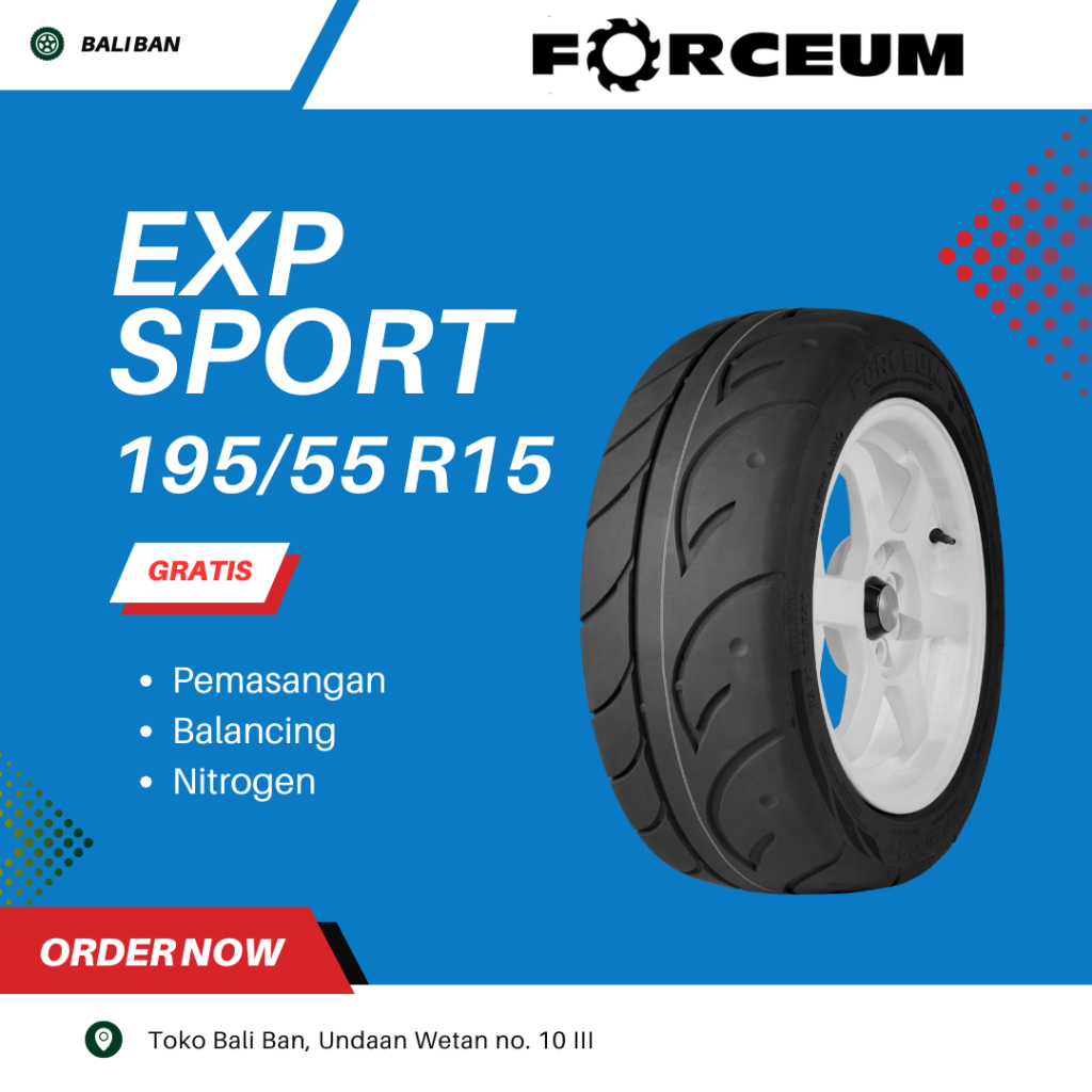 Ban Forceum EXP SPORT 195/55 R15