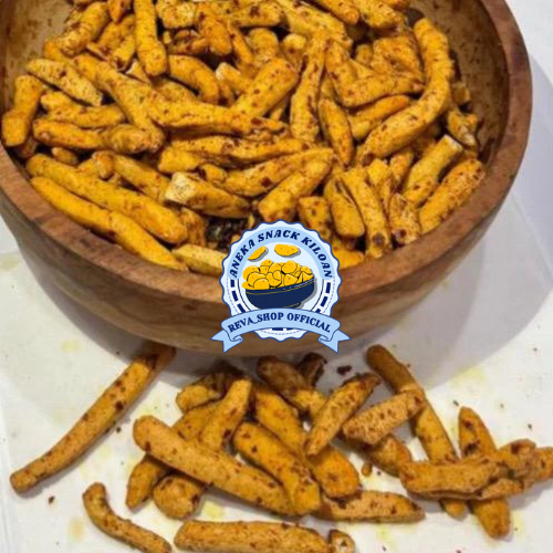 Basreng Daun Jeruk 500 Gram - Renyah, Gurih, Pedas