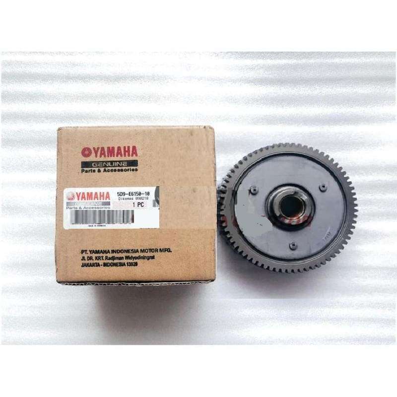 primary driven gear rumah kampas kopling 69T Vega ZR 5D9-E6150-10 asli original Yamaha YGP