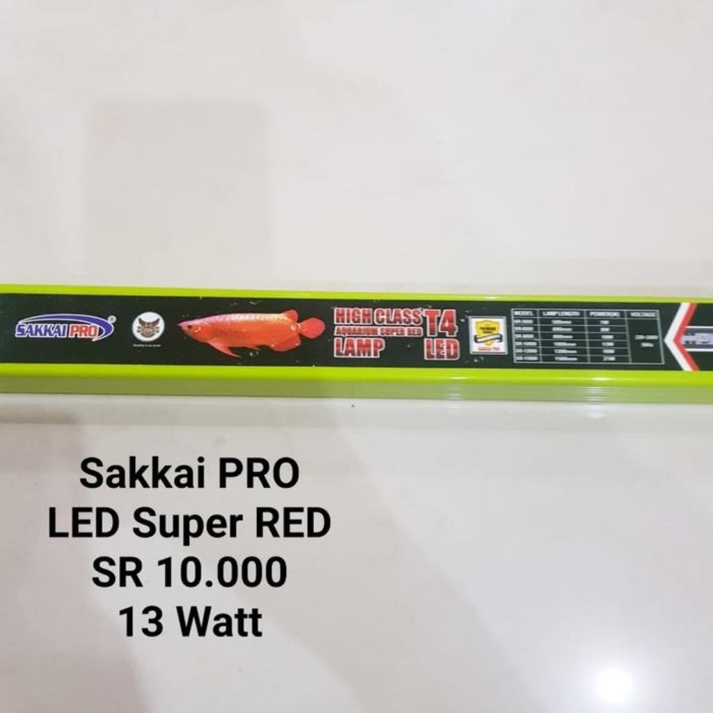 LAMPU SAKKAI PRO SUPER RED LAMP T4-LED SR 5000, 6000, 8000, 10000, 12000, 15000 Lampu Soft Tanning A