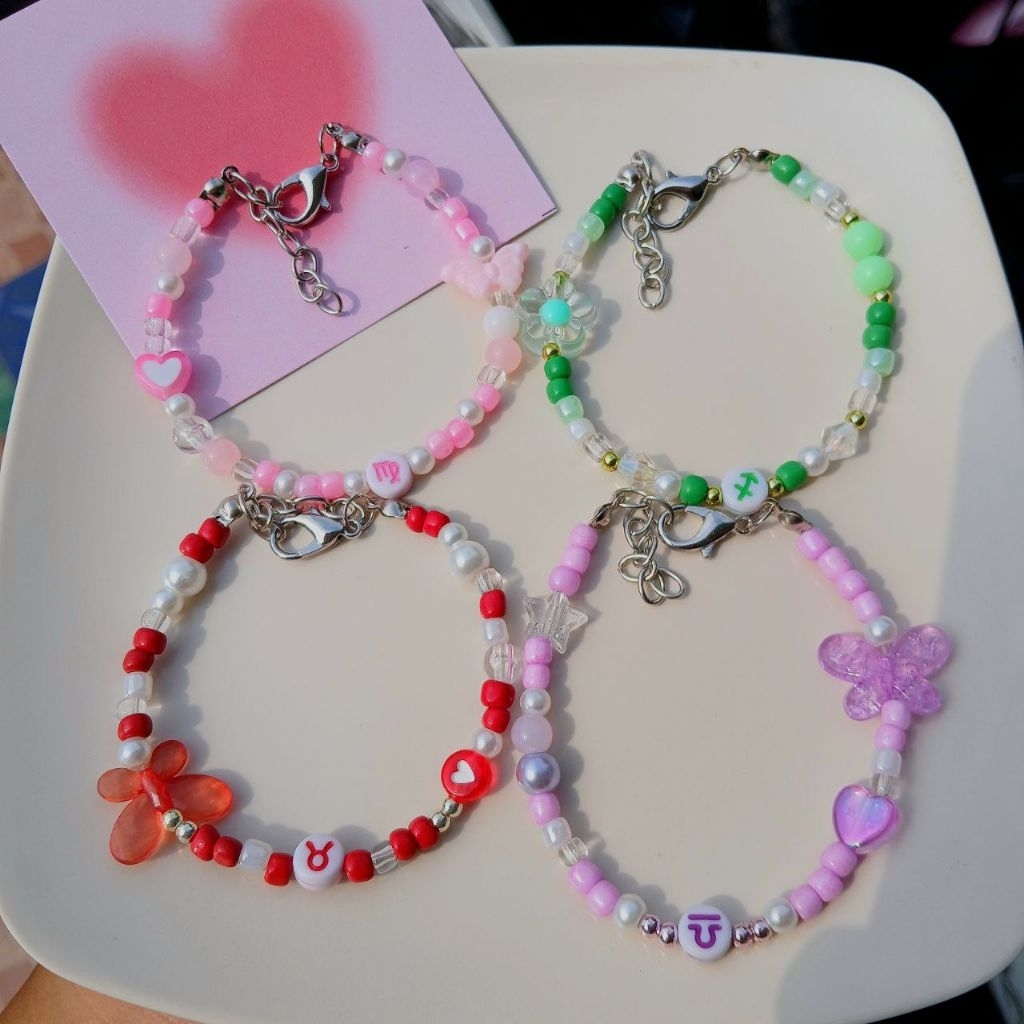 BRACELET BEADS ZODIAK / GELANG ZODIAK