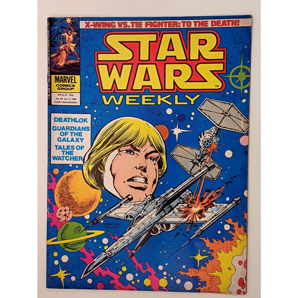 Star Wars Weekly No. 98 – Star Wars Weekly Series, Marvel Comics Group (UK), 1980, Written by Archie