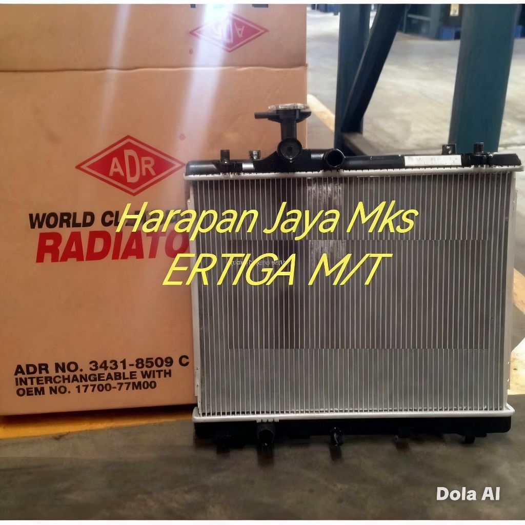 [1SET] RADIATOR MANUAL M/T SUZUKI ERTIGA "2012-2017" / NEW SWIFT "2012-ON" - ADR 3431-8509C