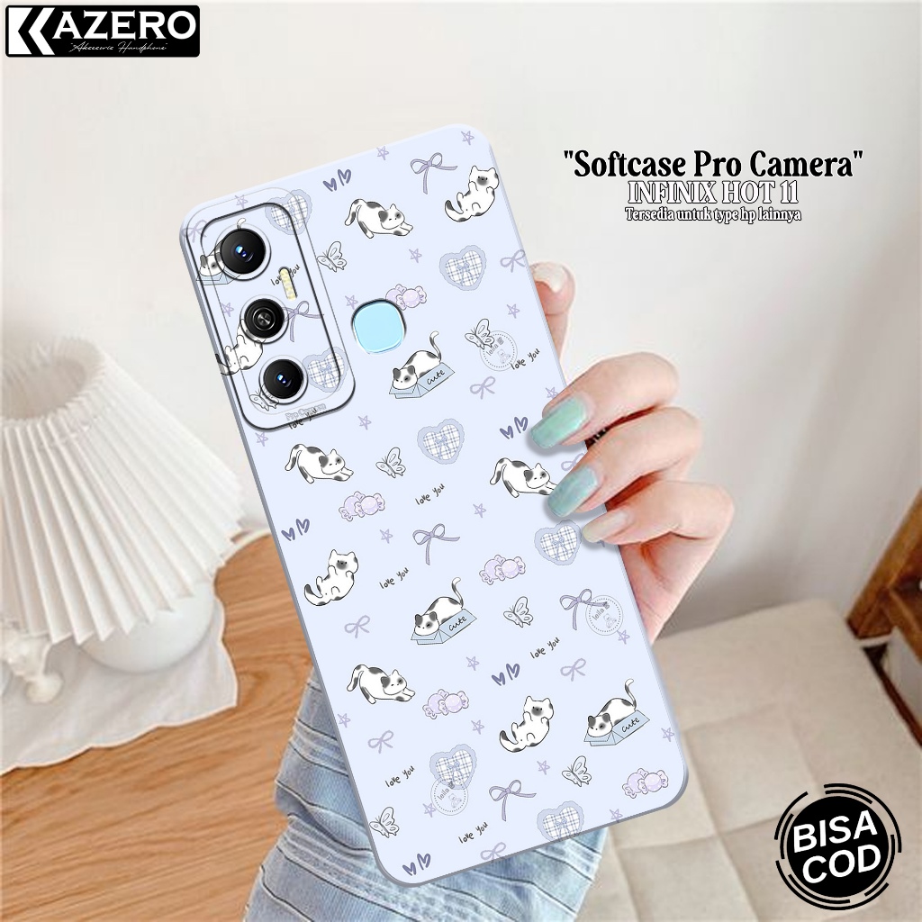 Casing INFINIX HOT 11 Fashion Case Kartun Case Hp INFINIX HOT 11 Silikon Pro Camera Kesing INFINIX H