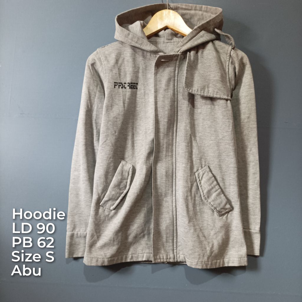 sweater hoodie remaja size S second | sweater bekas pakai