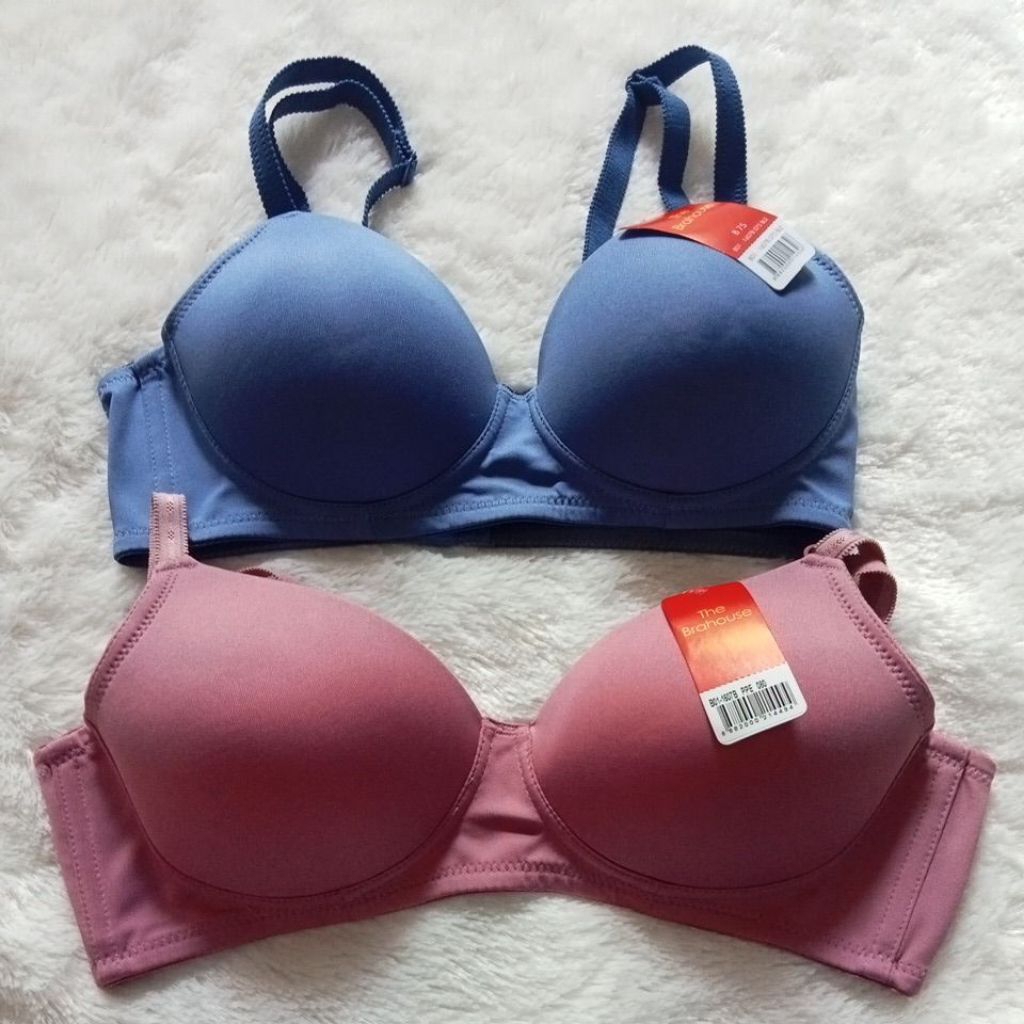 Bra The Brahouse tanpa kawat busa tipis kait 2