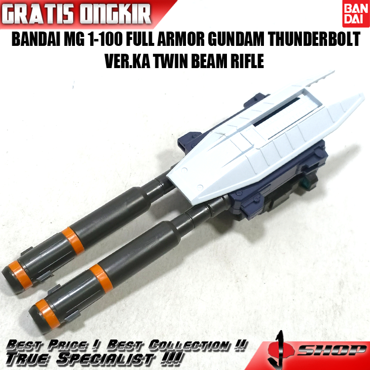 BANDAI MG 1/100 FULL ARMOR GUNDAM THUNDERBOLT  THUNDER BOLT VER.KA TWIN BEAM RIFLE MG2133