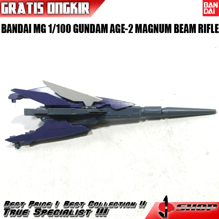 BANDAI MG 1/100 GUNDAM AGE-2 MAGNUM BEAM RIFLE MG2135