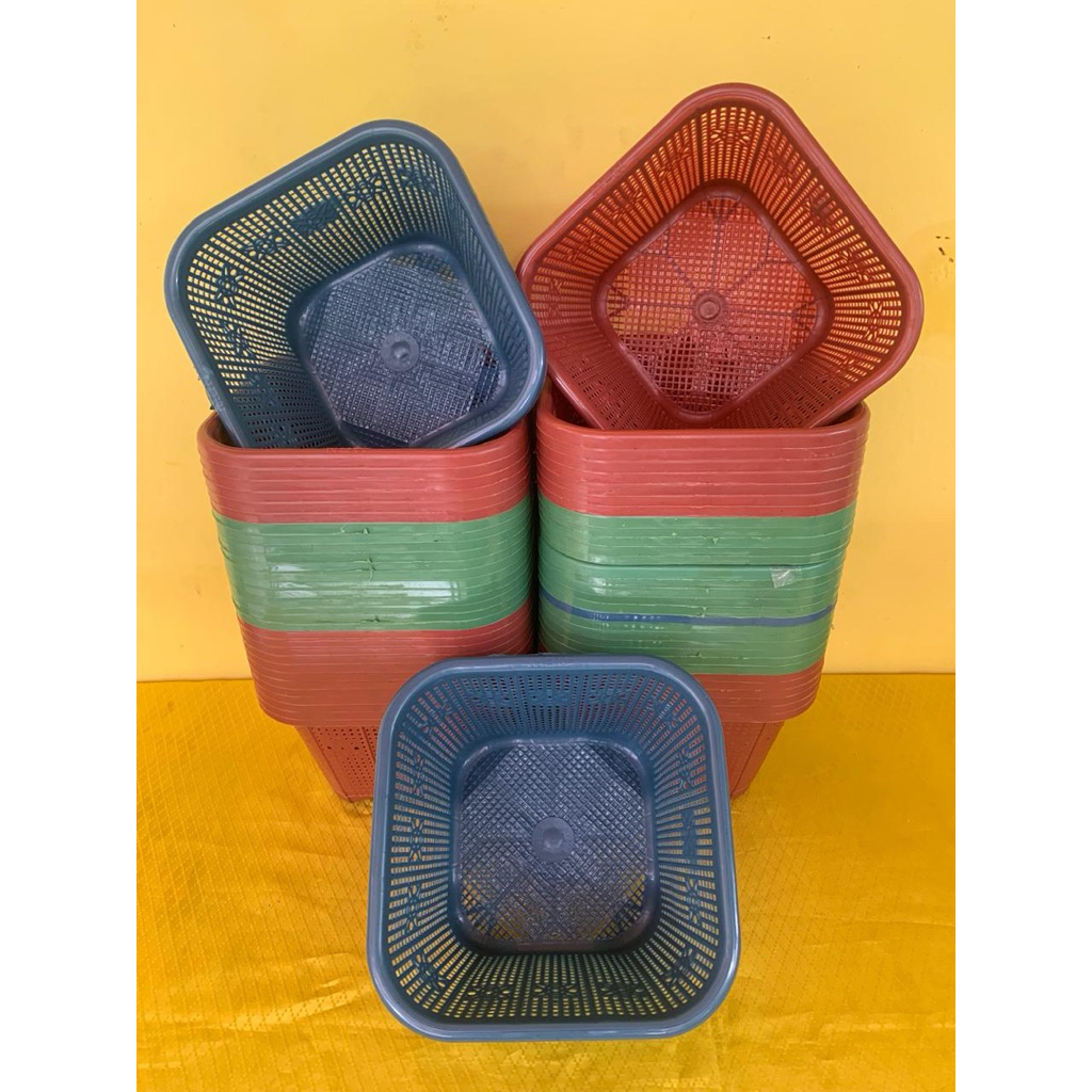 PAKET HEMAT  100 PCS WAKUL NASI SEGI EMPAT/BESEK HAJATAN/WAKUL KOTAK