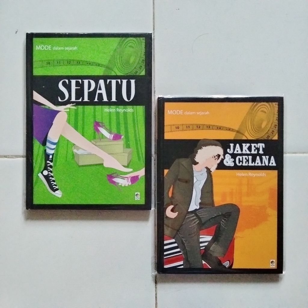 Paket Buku Mode dalam Sejarah - KPG - 2 Edis - Haedcoveri