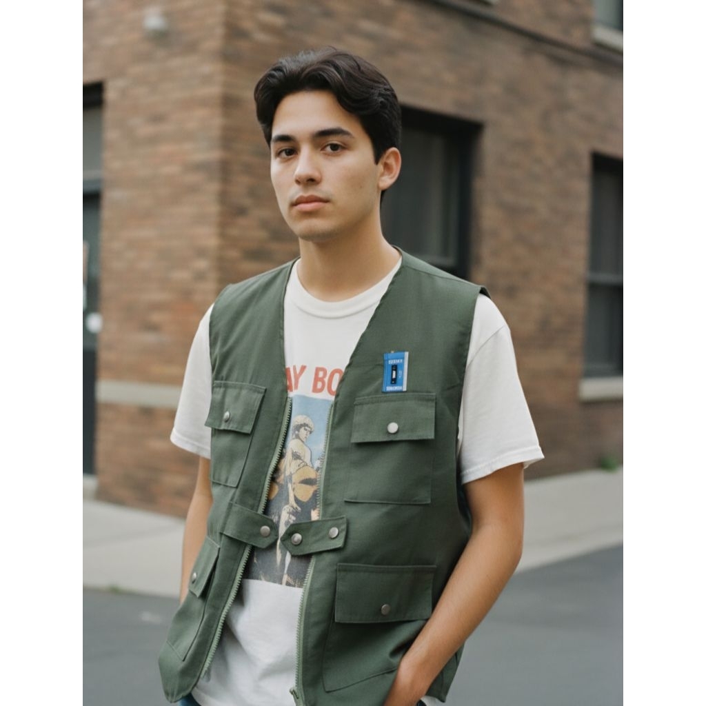 vest vintage sony walkman