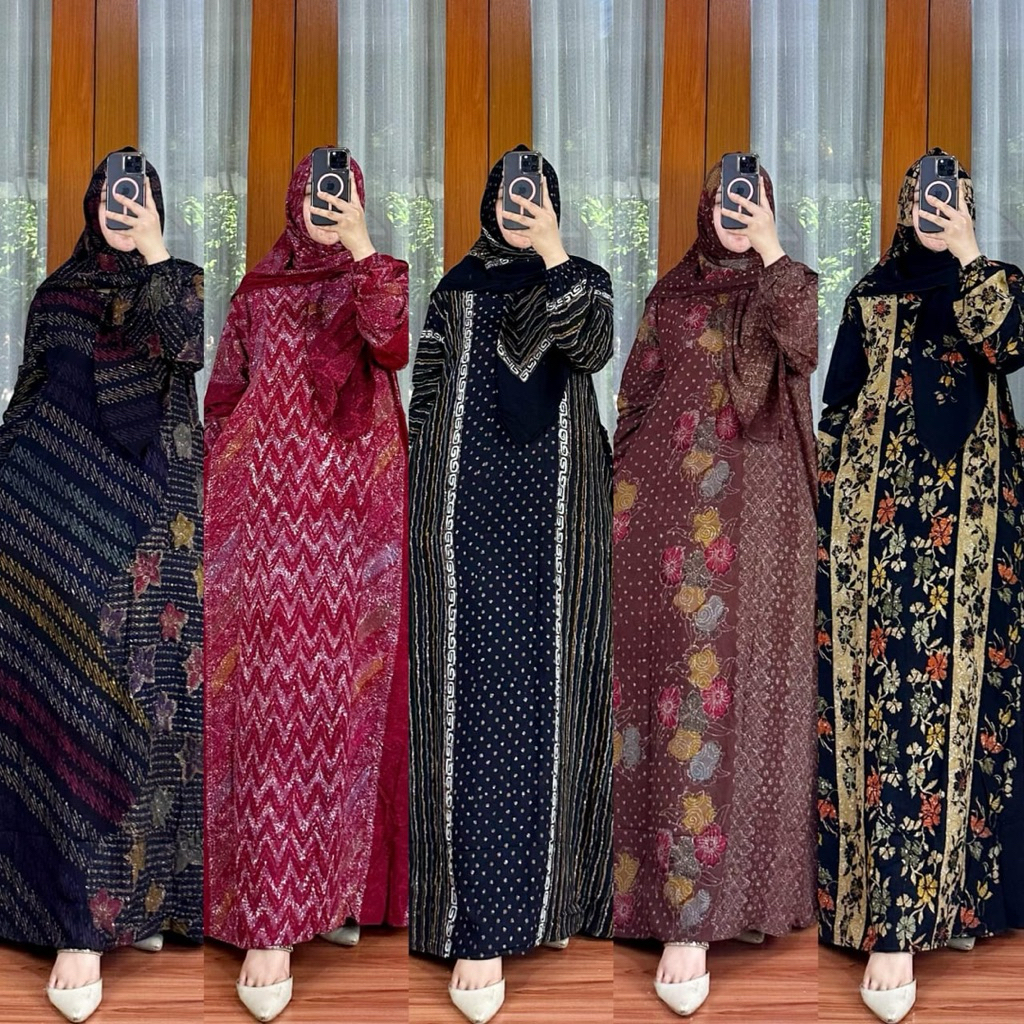 GAMIS SET HIJAB SETORJOAN LD 110 LD 115 LD 120 LD 125  | GAMIS SET HIJAB SETORJOAN  BAHAN RAYON PREM