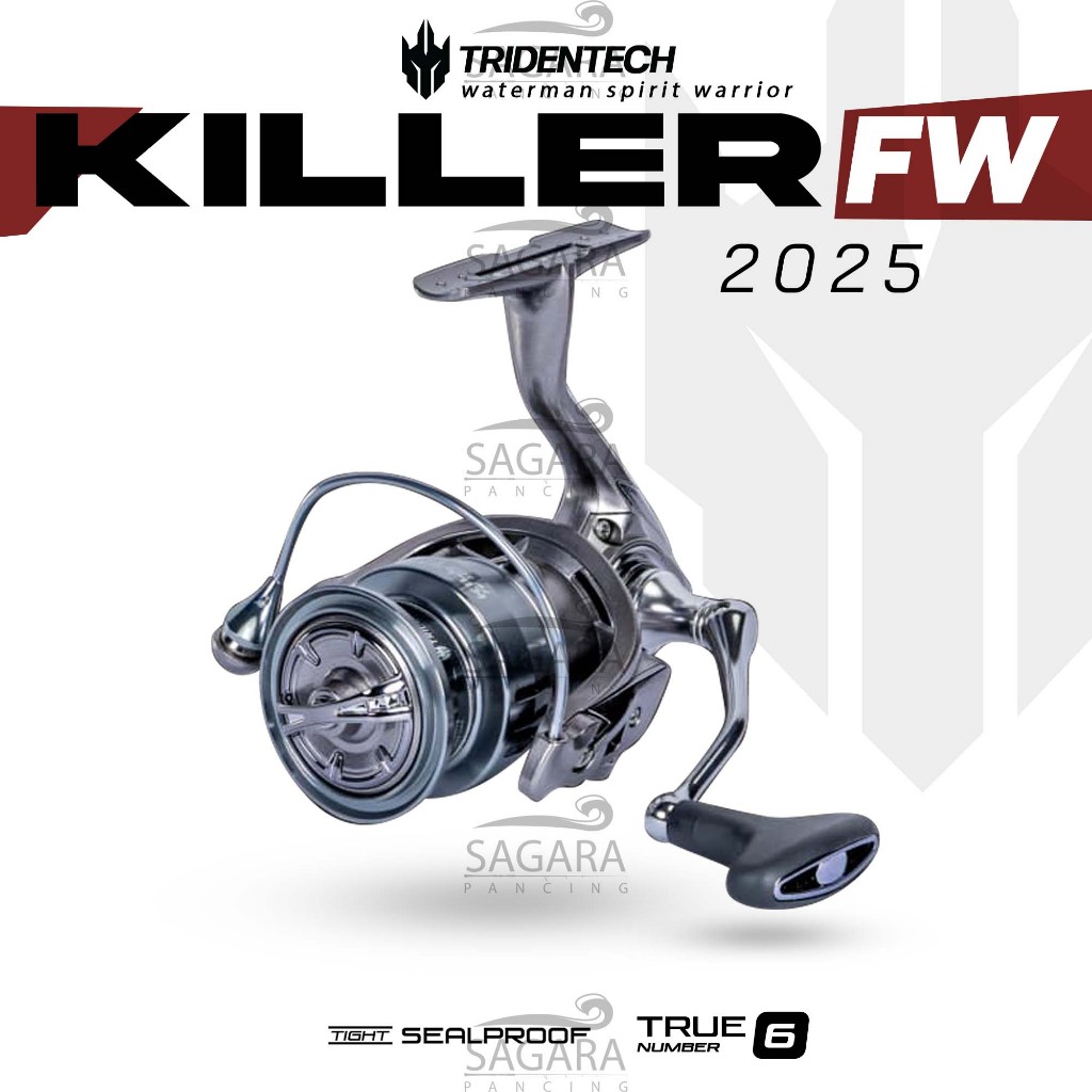 Reel Tridentech Killer FW | Reel Pancing Spinning Power Handle