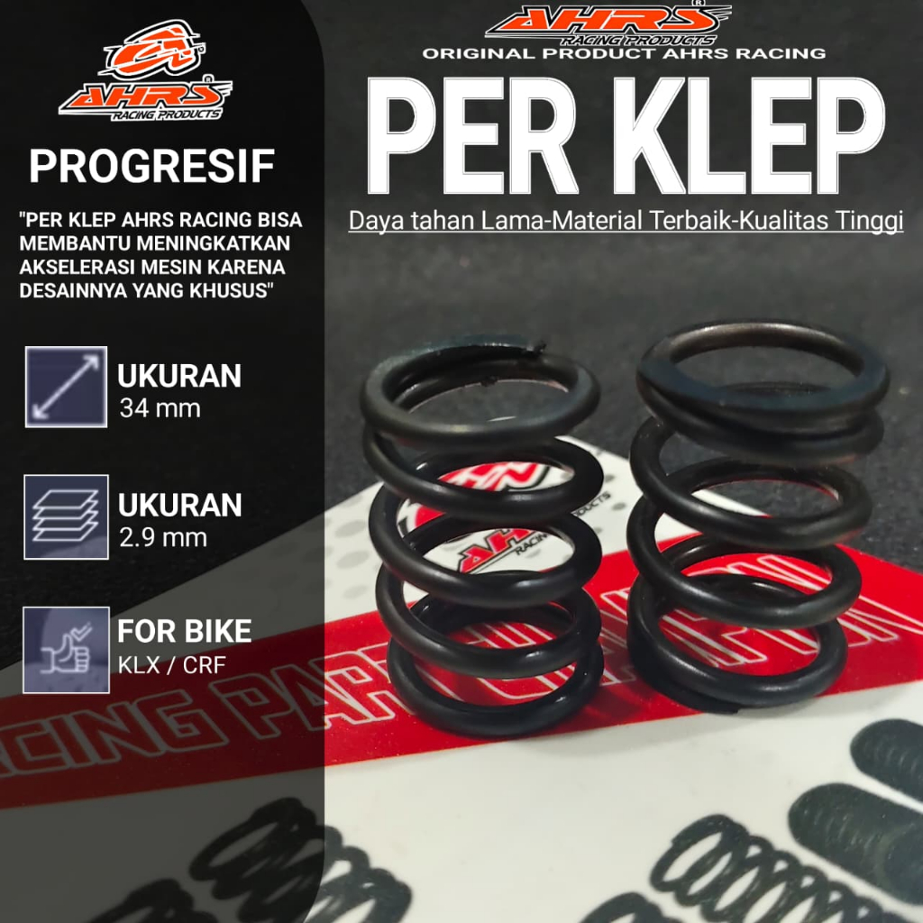 Pier Per Klep Klx 150 Dijamin Asli Original AHRS RACING Mt55
