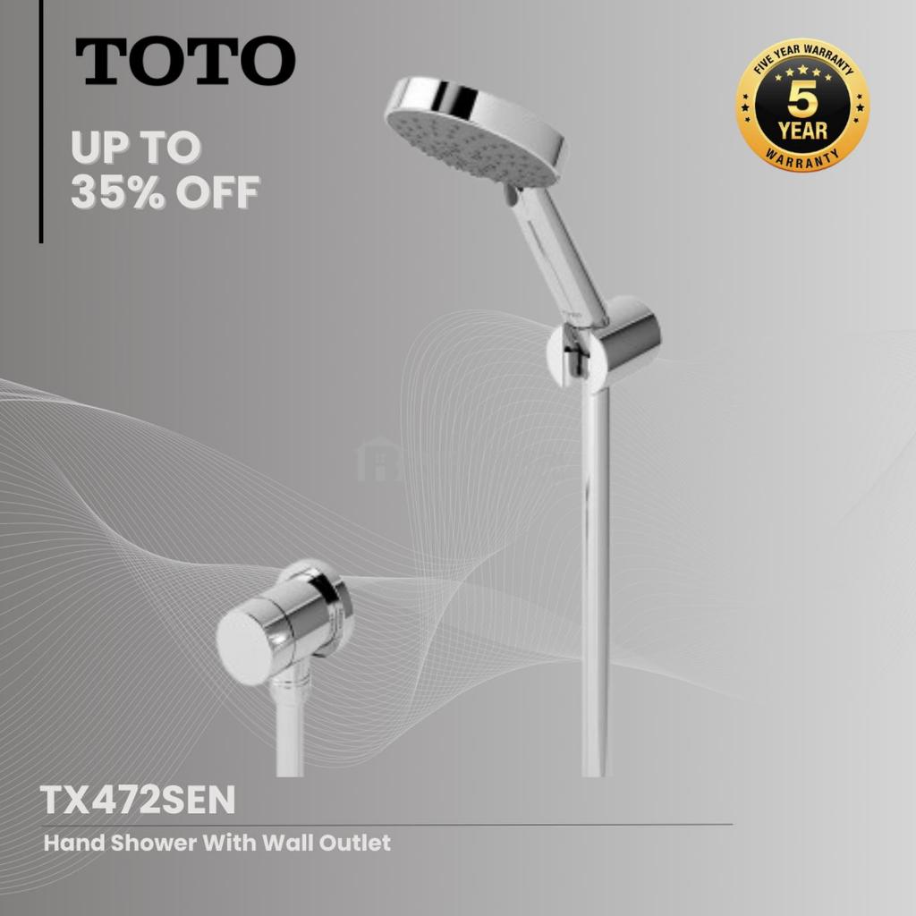 Hand Shower with Wall Outlet TOTO TX472SEN / TOTO Hand Shower Set with Wall Outlet