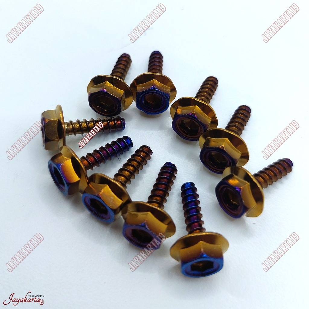 BAUT PROBOLT BODY 2 KUNCI STAINLISS HONDA metik