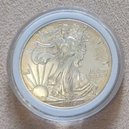 Koin perak 1oz, The US Mint, Liberty 2019