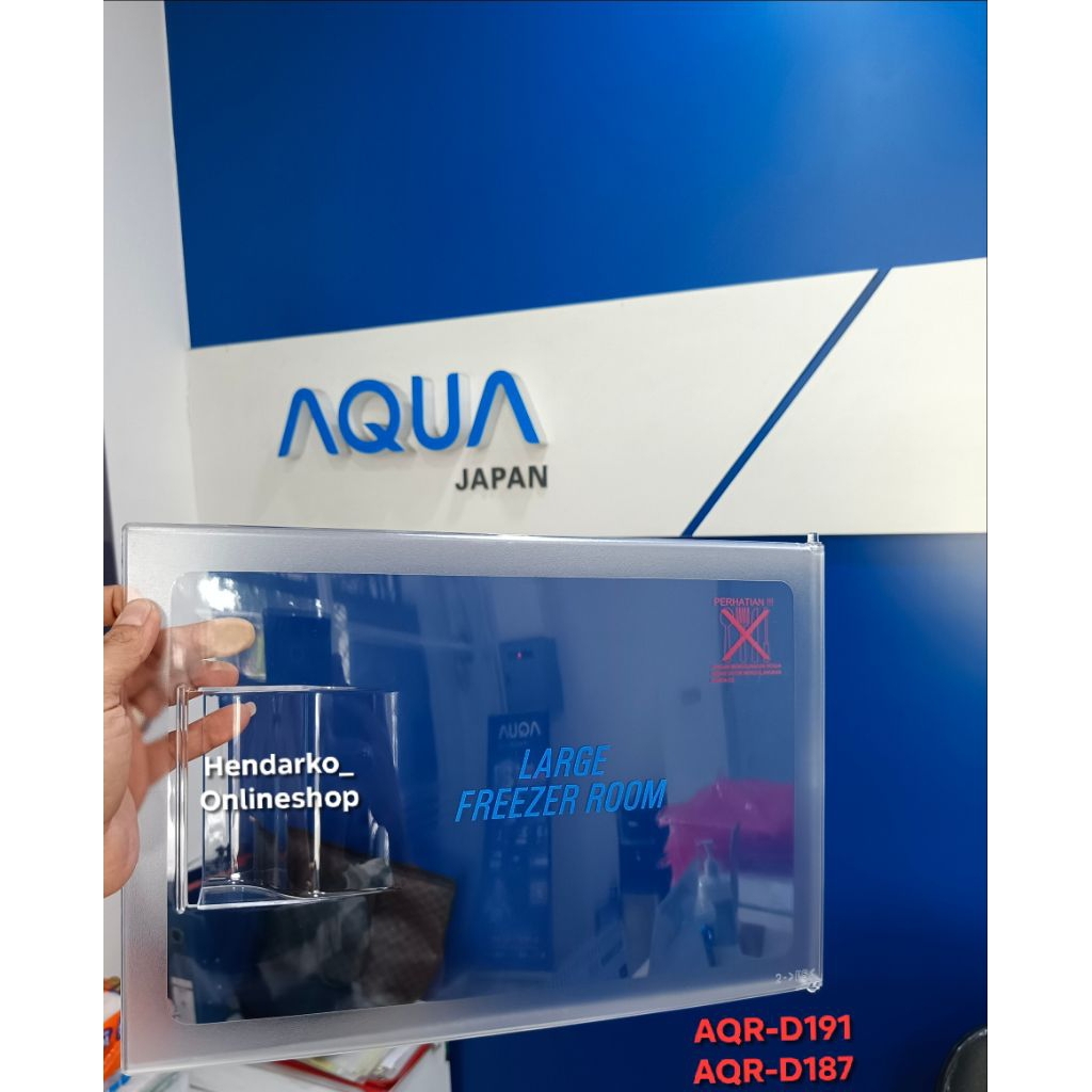 Tutup Freezer Kulkas Sanyo Aqua 1 Pintu AQR-D191 AQR-D181 AQR-D187 Original