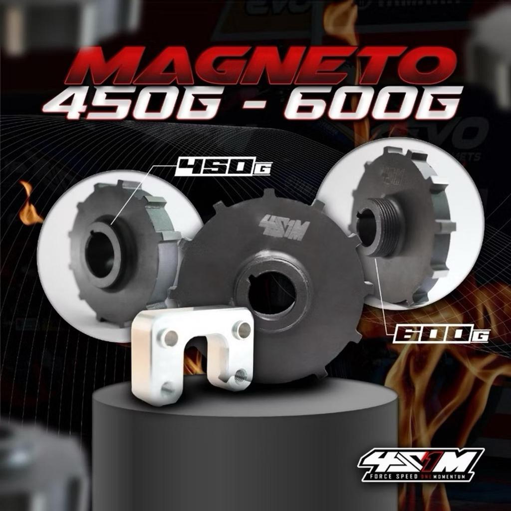 Rotor Magnet Magneto Cnc 4S1M Y15ZR MX King 450g 600g Racing & Harian