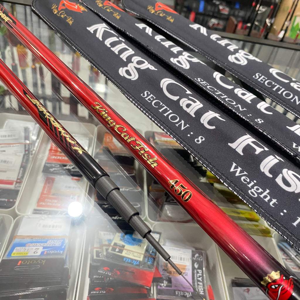 Gamaru King Cat Fish New 360 450 Joran Tegek Ruas Panjang Bahan Carbon Action Medium