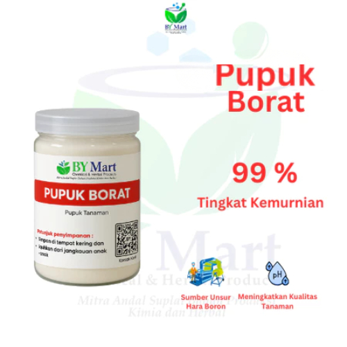 BY KIMIA & HERBAL - Natrium Borate / Pupuk Borate / Borate Asli | Pupuk Tanaman