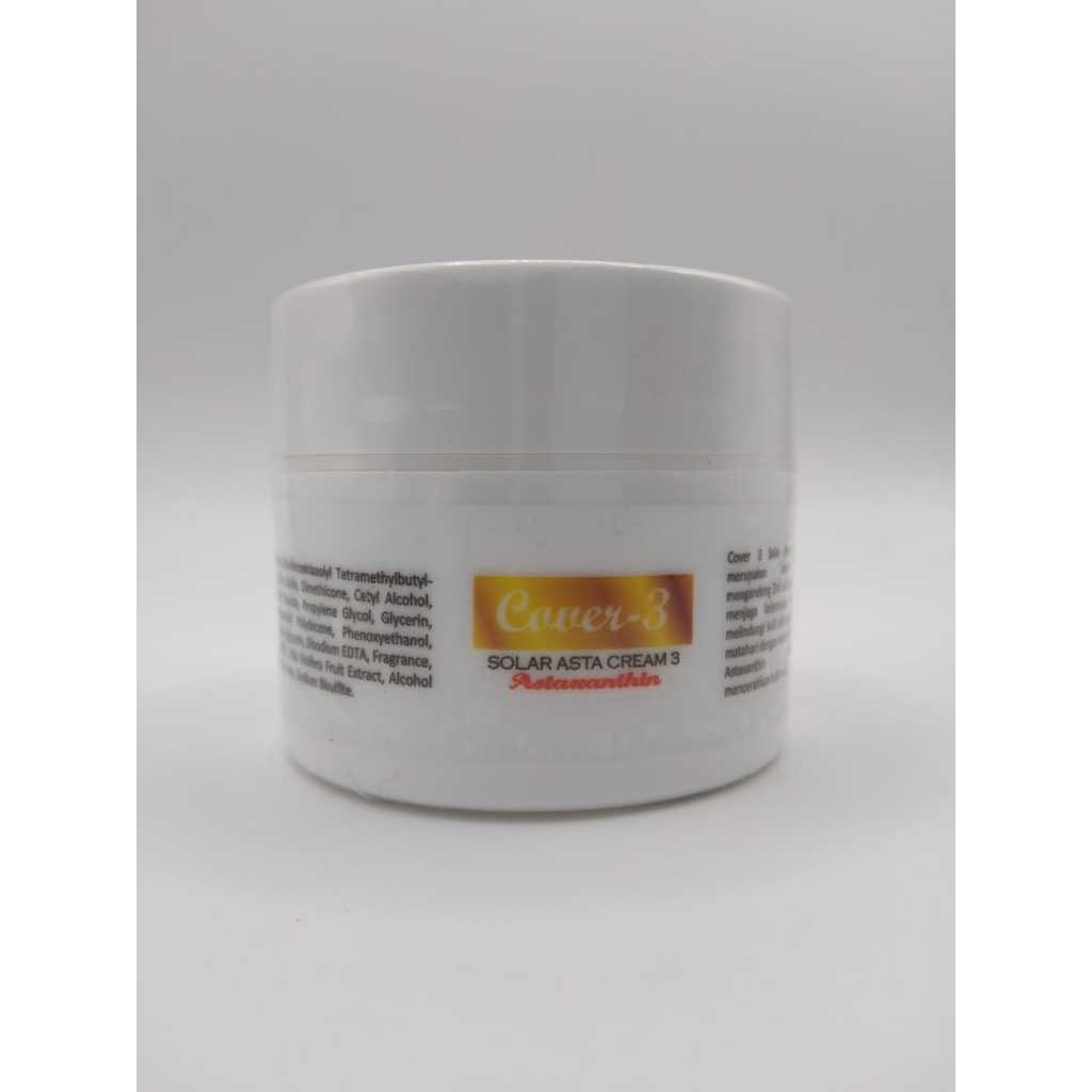 Cover-3 solar asta cream 3 Astaxanthin