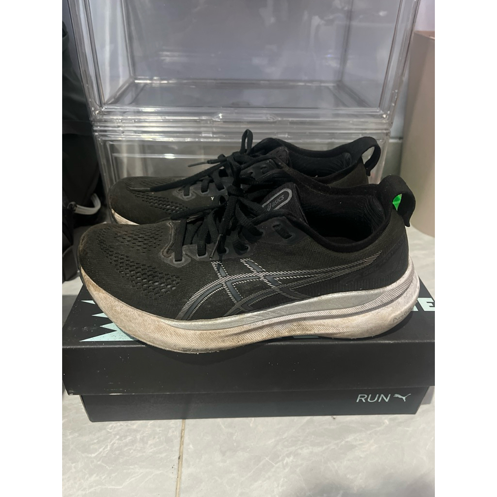 sepatu lari running asics gel kayano 31 original second used (bekas)