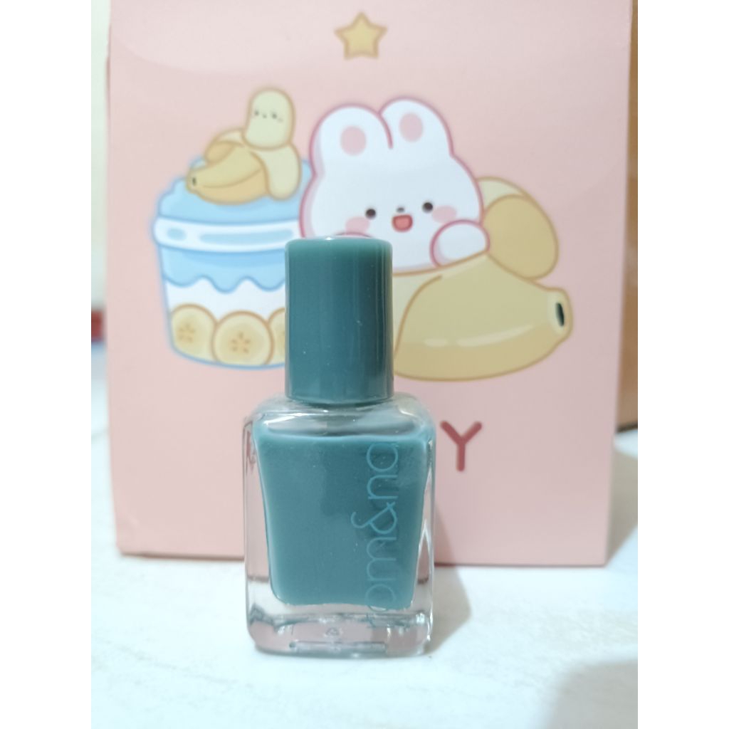 Romand (Rom&nd) Mood Pebbles Nail Polish in Blue Jade (OK) - Kutek Preloved