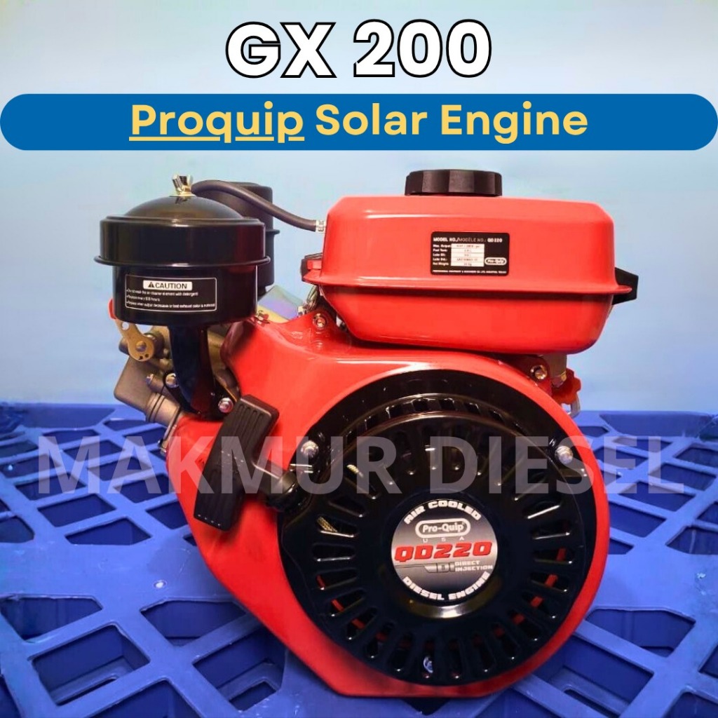Mesin Penggerak Solar Pro-quip 9HP QD220