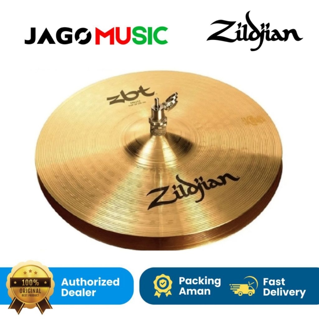 Cymbal Simbal Symbal Hihat Drum
ZILDJIAN ZBT HIHAT 14/36cm