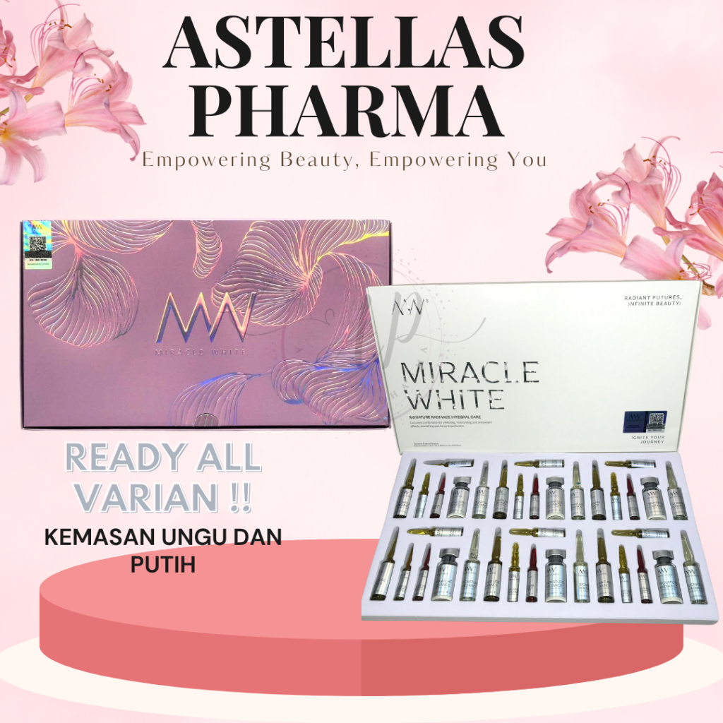 Miracle White Pink Purple Terbaru