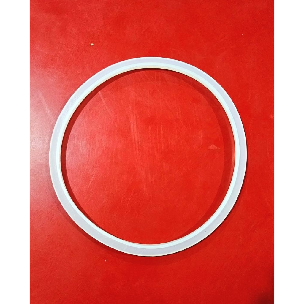 KARET SEAL TABUNG DISPENSER POLYTRON ORIGINAL DIAMETER 17CM/ 6,5 INCH PUTIH TEBAL 1CM