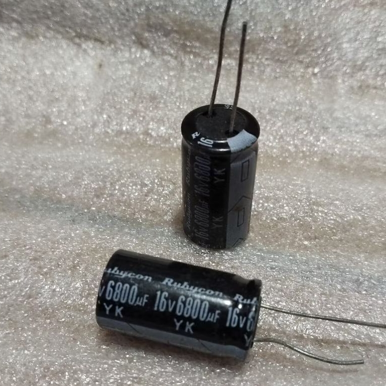 elko elco rubycon 16V - 6800uf