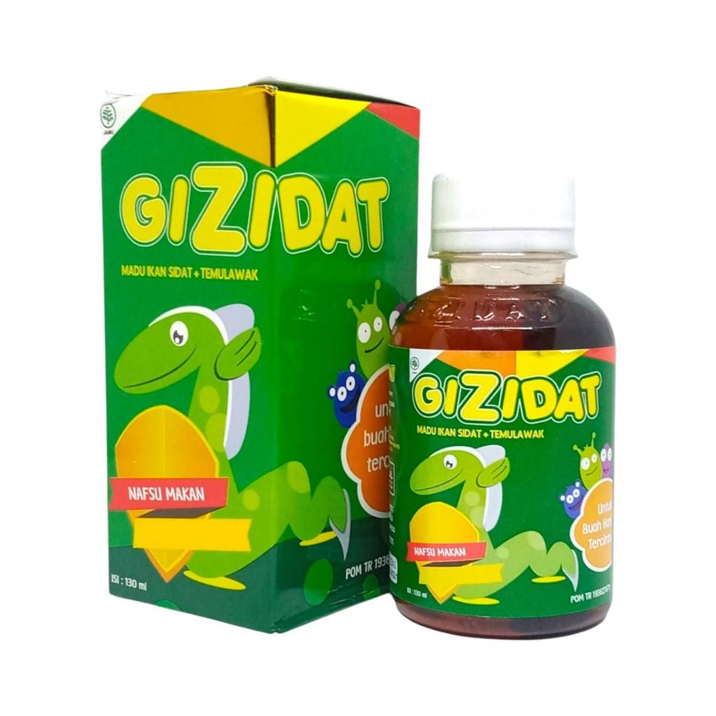 GIZIDAT - Vitamin Madu Ikan Sidat Penambah Nafsu Makan & Berat Badan Bayi / Anak Meningkatkan Imunit