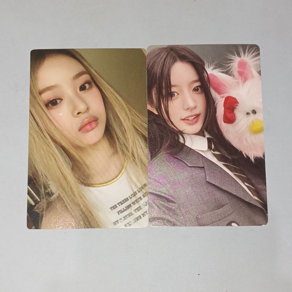 Official photocard newjeans illit hanni minju