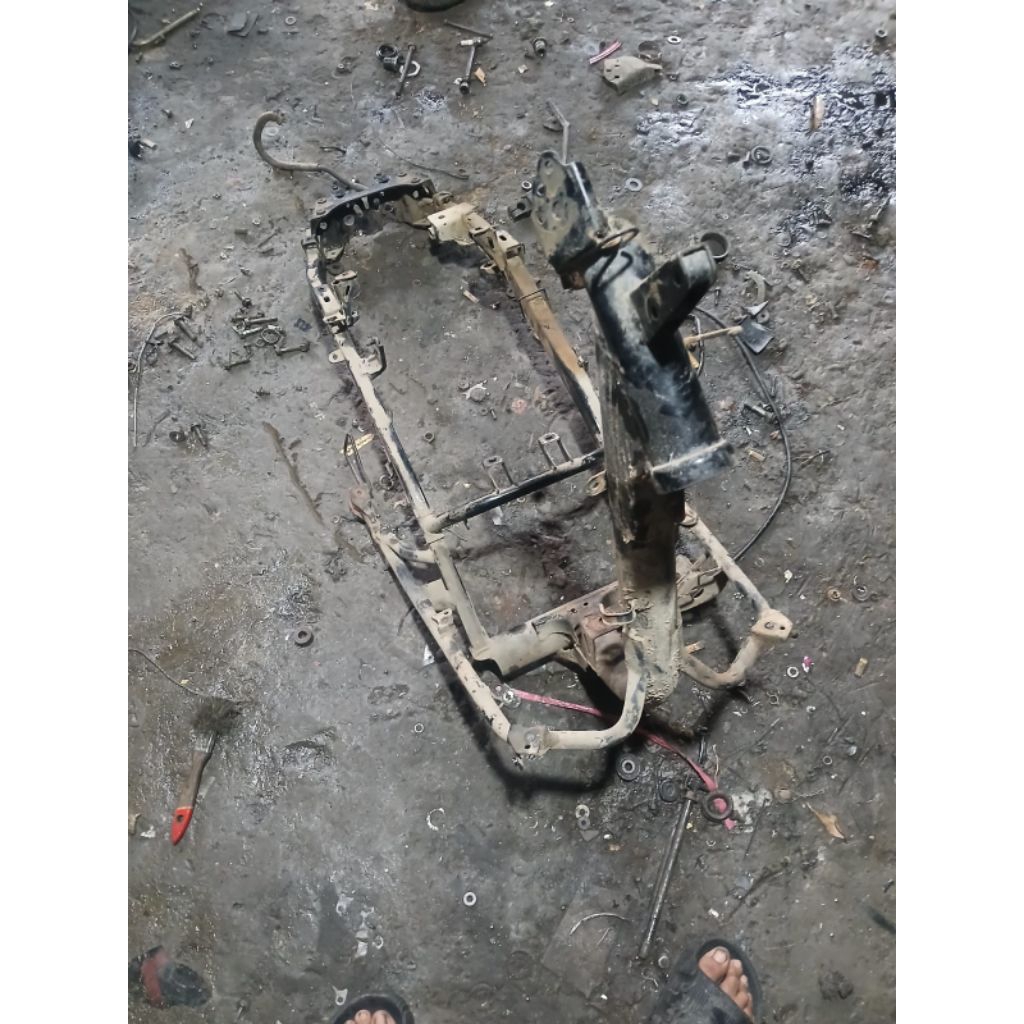 Rangka Beat Fi Stater Kasar 2013 2014 Copotan Original