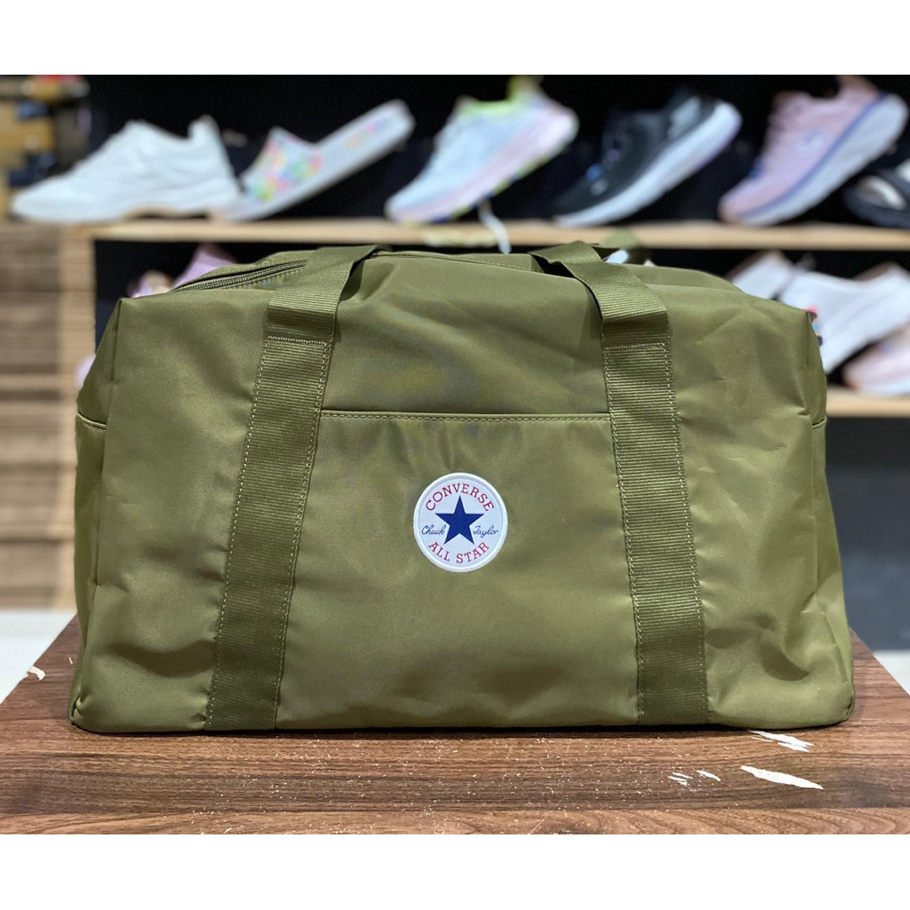 Converse TRAVEL BAG Green Unisex Ukuran 43x19x33 made in china ada 9pcs