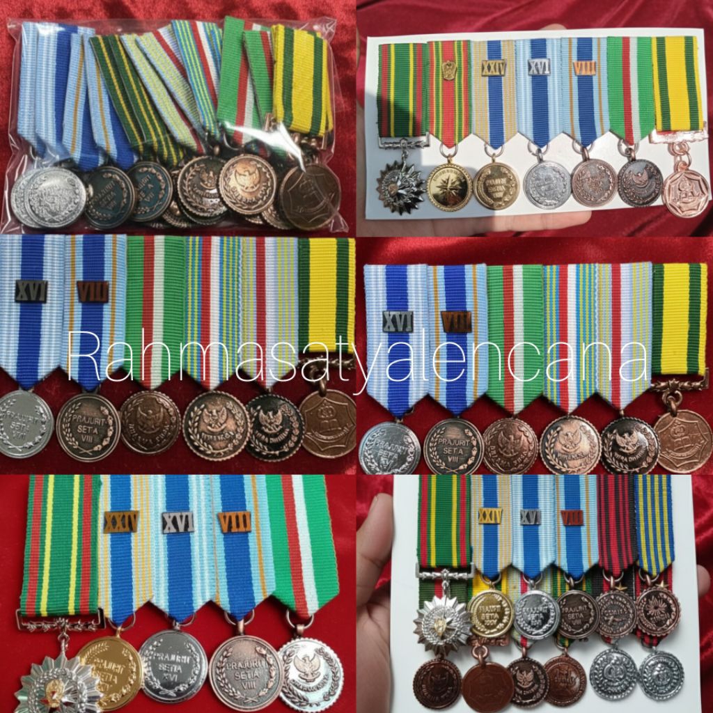 [COSTUME] SATYALENCANA TANDA JASA PDU 2/MEDALI KECIL TNI,POLRI,PNS