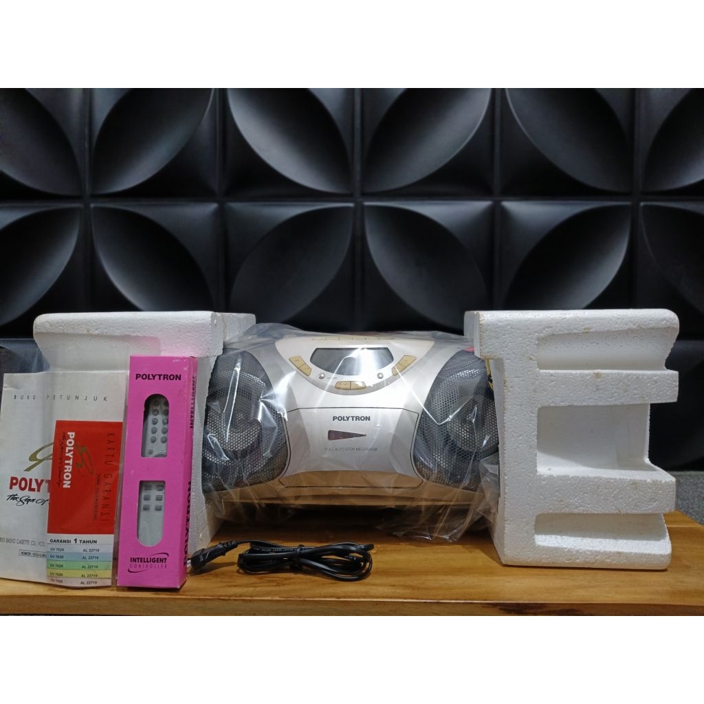 Compo Polytron GV 702R Tape CD Radio Baru