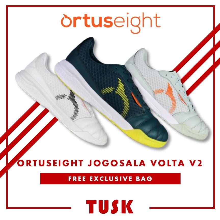 Sepatu Futsal Ortuseight Jogosala Volta V2 IN Sepatu Sneakers Olahraga Futsal Indoor Ortus