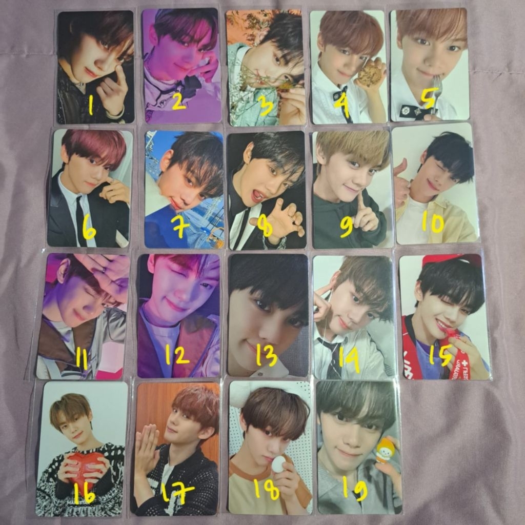 (2/2) [READY STOCK] PC GYUVIN ZEROBASEONE ZB1 POB LD YITS MELPO YHMAH CIPA BLUPA DICON ZERONI YURA Y