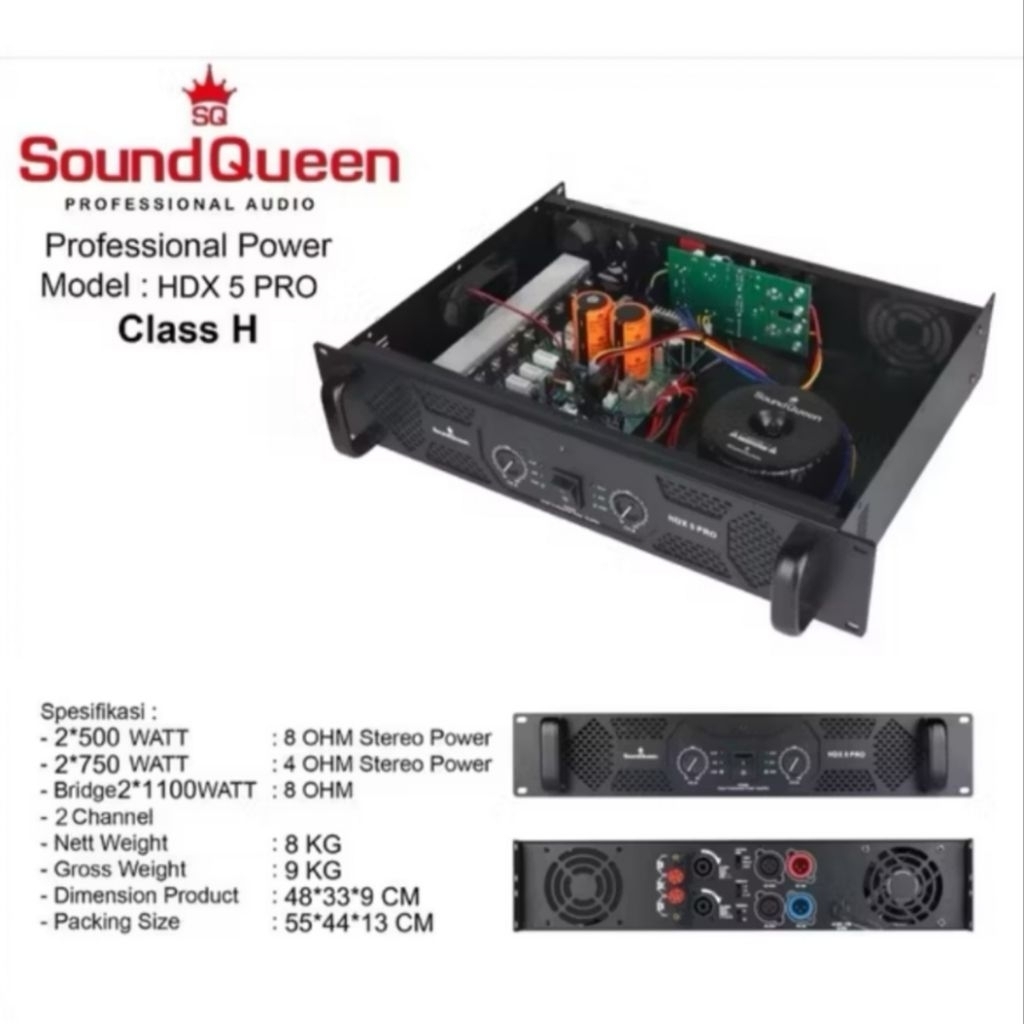 power soundqueen hdx 7 pro