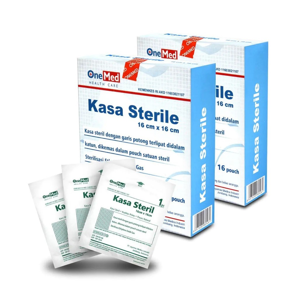 kassa steril ONEMED 16cm x 16 cm